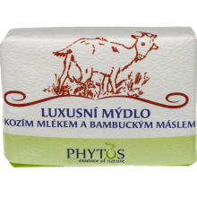 Luxusní mýdlo s kozím mlékem a bambuckým máslem - 200 g