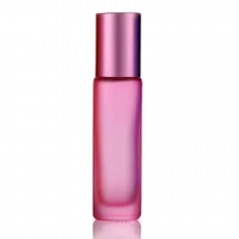 Roll on 10ml lahvička s nerezovou kuličkou - Růžová