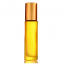 Roll on 10ml lahvička s nerezovou kuličkou - Žlutá